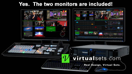 TriCaster 460 with CS and dual monitors NewTek TriCaster 460