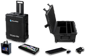 NewTek TriCaster Mini HD-4i Bundle with free HD Monitor TriCaster Mini CS Control Surface