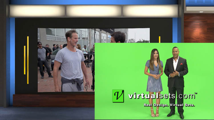 Virtualsets.com - Green Screen Reveal