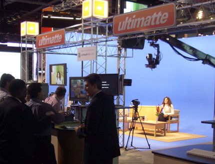 Virtual sets, virtual set design, high definition, 24P, 1080i, real-time