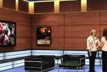 News 8 Live Customized Virtual Set for TCXD300.