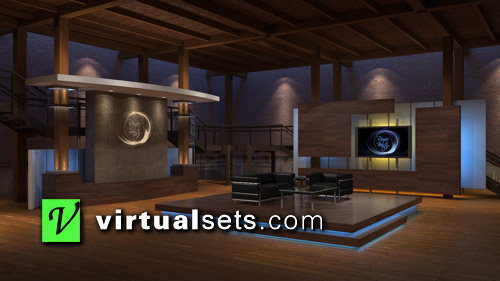 Renovated Loft Design - Virtualsets.com