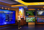 Severe Storm Center Virtual Set for TriCaster XD850.