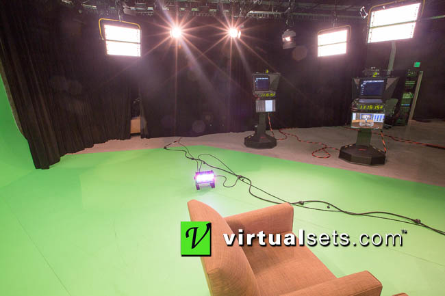 Pro Cyc Green Screen Installation Photo